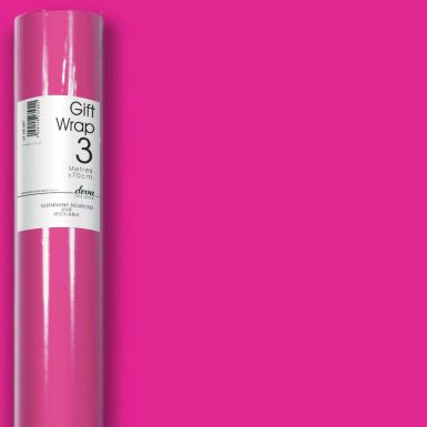 3M x 70CM (Essential) Roll Wrap Fuchsia