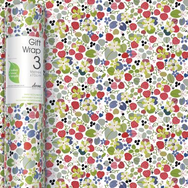 3M x 70CM Roll Wrap Julie Dodsworth Meadow