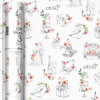 3M x 70CM Roll Wrap Pretty Little Things