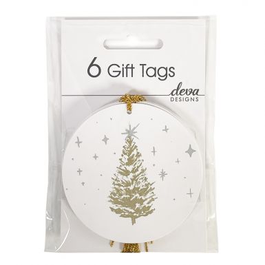 Pack of 6 - Gold Tree